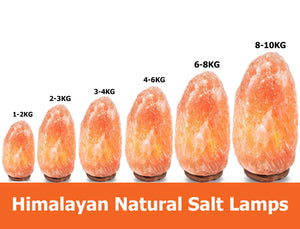 Himalayan Salt Lamp Crystal Pink Rock Lamp Natural Healing 100% Genuine Mother's Day Gift